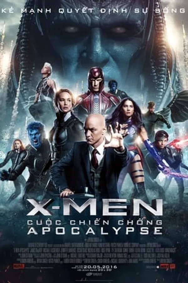 Poster phim Dị Nhân: Cuộc Chiến Chống Apocalypse trên SubNhanh