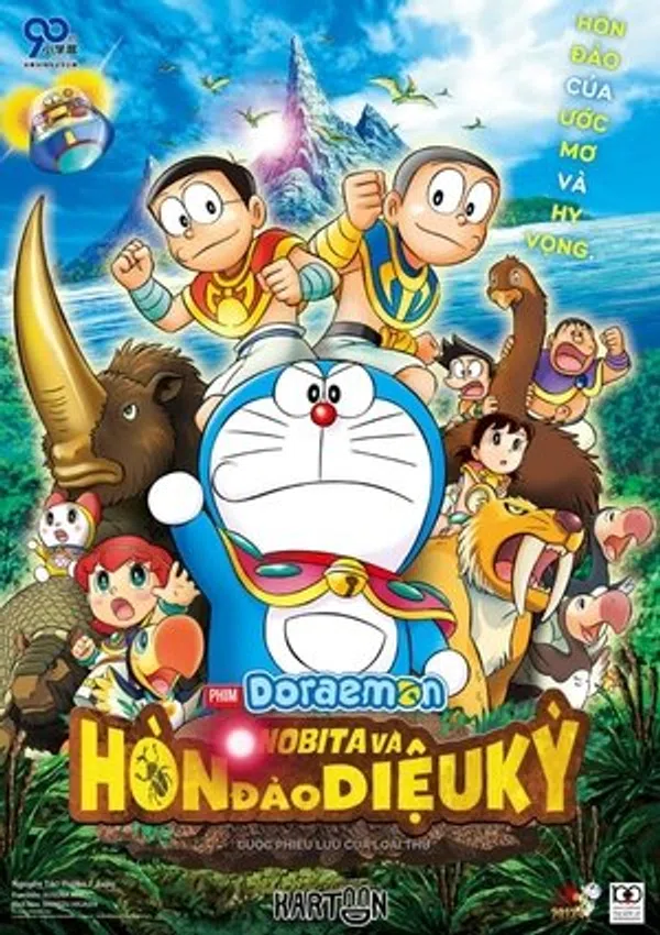 Xem Phim Doraemon: Nobita và Hòn Đảo Diệu Kì - Cuộc Phiêu Lưu Của Loài Thú Vietsub HD Online