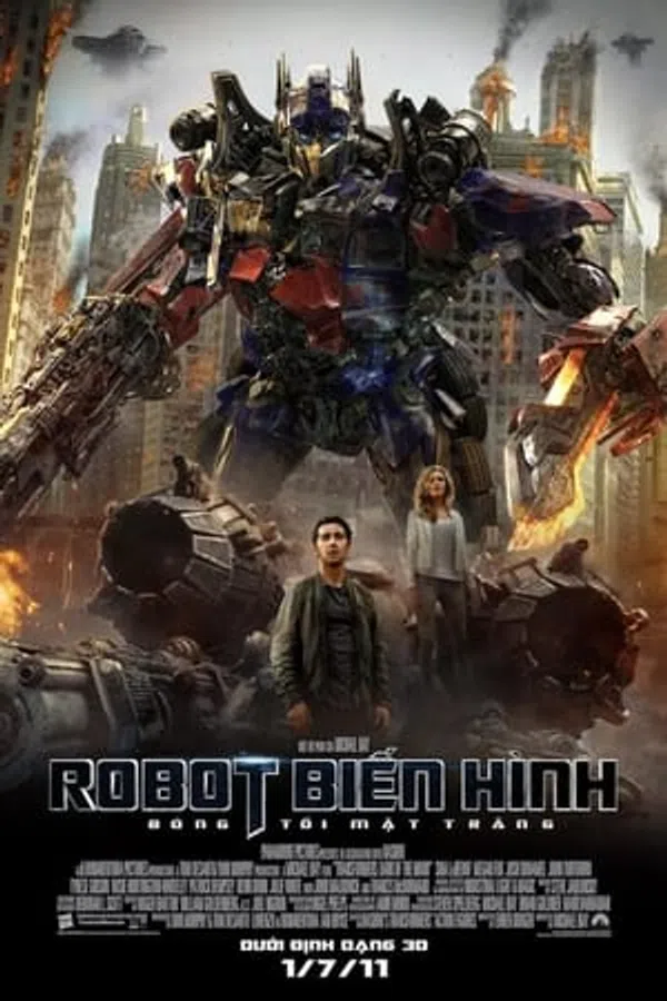 Xem Phim Robot Đại Chiến 3: Vùng Tối Của Mặt Trăng Vietsub HD Online