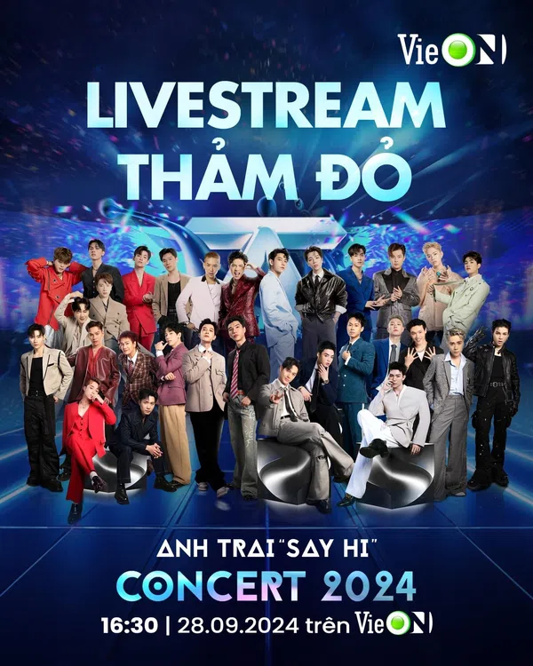 Poster phim Thảm Đỏ Anh Trai Say Hi Concert 2024 trên SubNhanh
